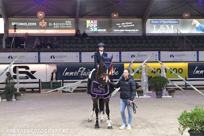 Dieu en Wouters op het Children GP-podium!