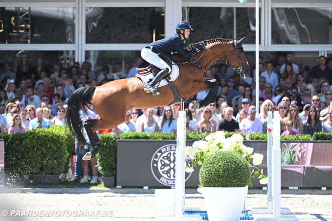 Gilles Thomas scoort podiumplaats in Hickstead!