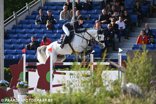 Emilie Conter leidt Belgisch podium in Opglabbeek