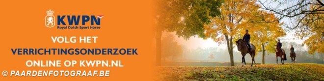 KWPN hervat verrichtingsonderzoek
