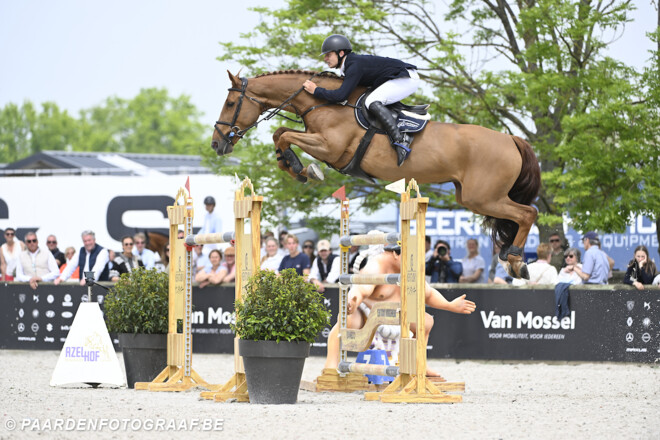 Tristan Guisson spurt naar winst in ochtendrubriek van Lummen