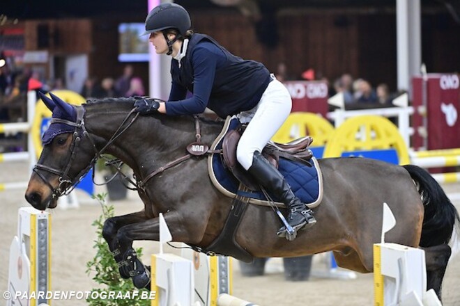 Merel Braspenning 7de in de CSIP Grand Prix!