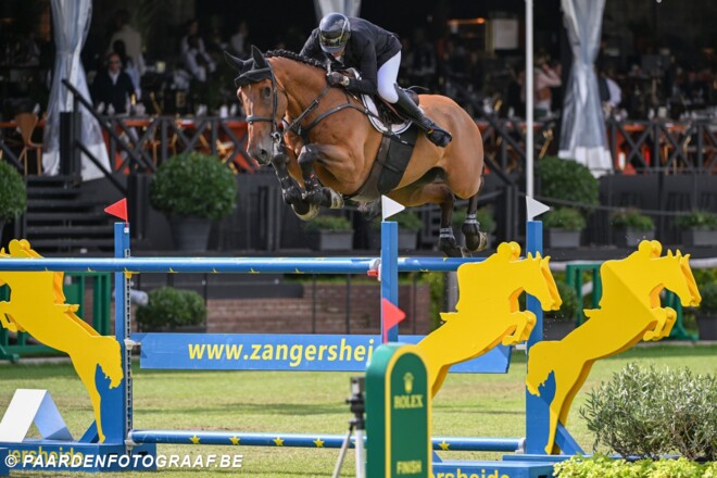 Rik Hemeryck springt naar brons in de CSI3* GP van Brussel!