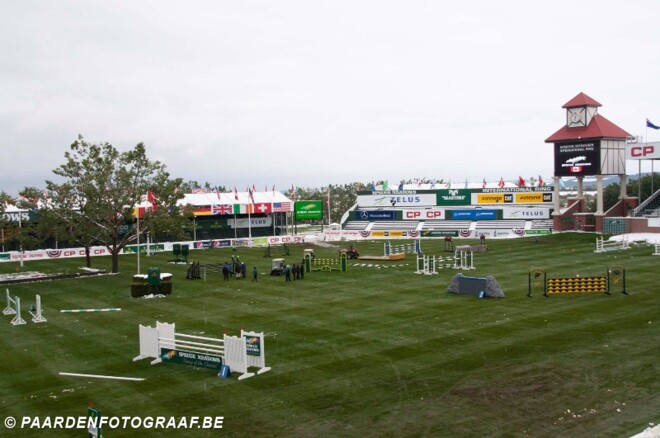 Canada boven in Spruce Meadows