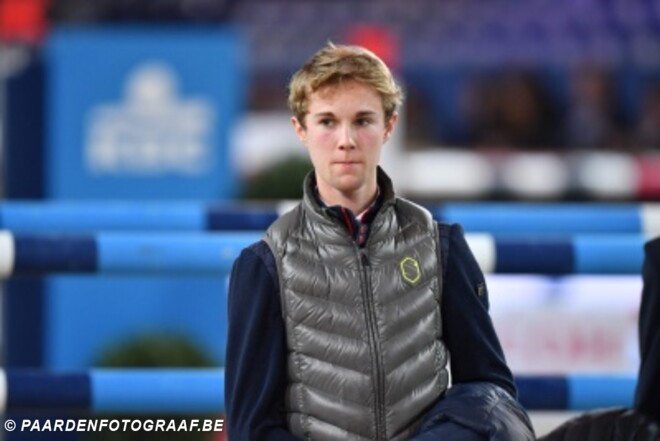 Gilles Thomas wint jachtparcours in Mechelen