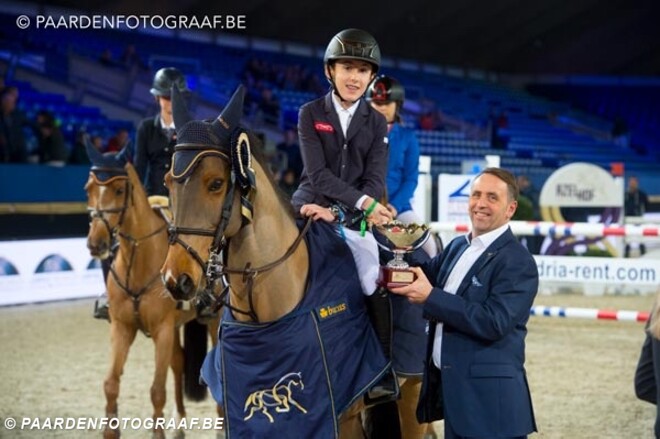 Kleine broer Bertram Allen wint ponyproef