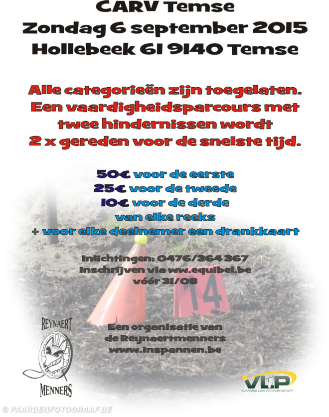 Temse, start parcours update 1 - 6 september