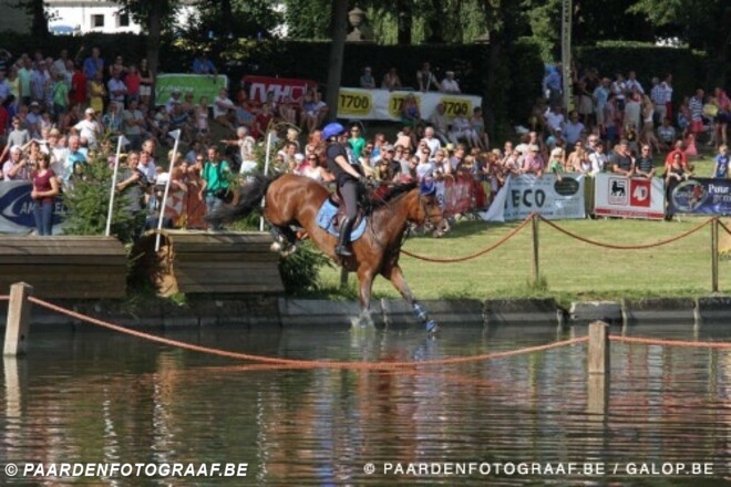 Belgische eventer in toptien EK Young Ride