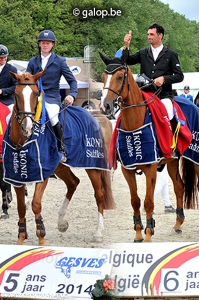 Gesves: Laheyne en Lelie winnen BK's