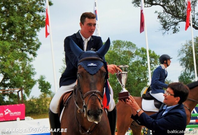 Pieter Clemens 3de in Gold Baltica Tour