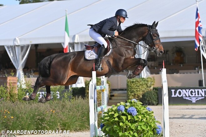 Kim Thiry 4de in de CSI2* GP van Opglabbeek!