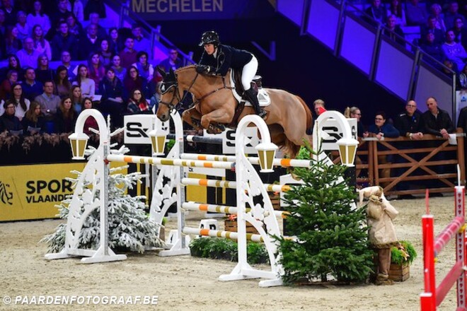 Gudrun Patteet 8ste in CSI3* GP van Oliva!