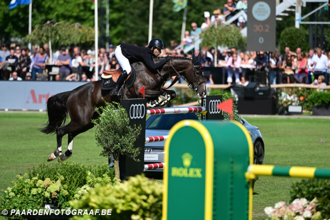 Abdel Saïd springt naar 2de plaats in de CSI2* GP van Lier