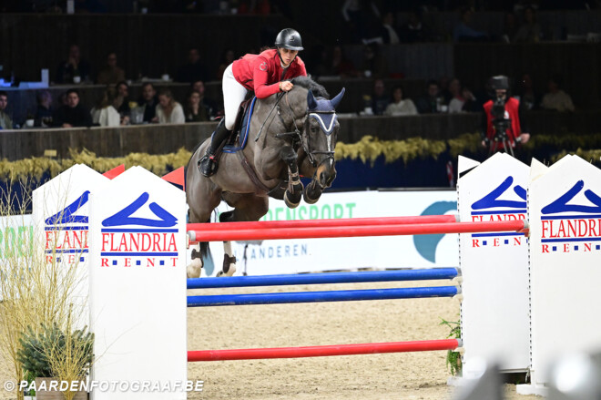 Virginie Thonon 4de in de CSI2* GP van Kronenberg!