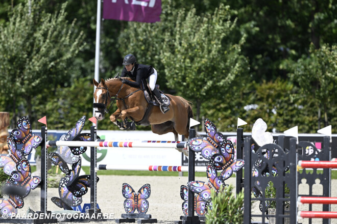 Ann Carton-Grootjans springt op het GP-podium in Lier!