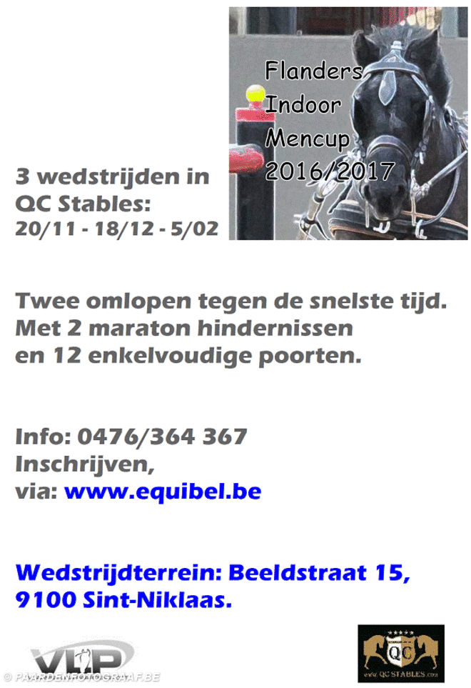 Sint-Niklaas, CAV Indoor - startlijst 20/11