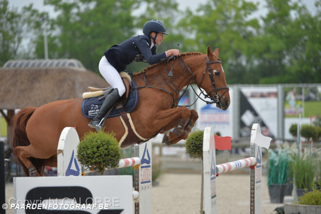 Top 5-klassering voor Marthe Heudens in de CSI2* GP van Knokke!