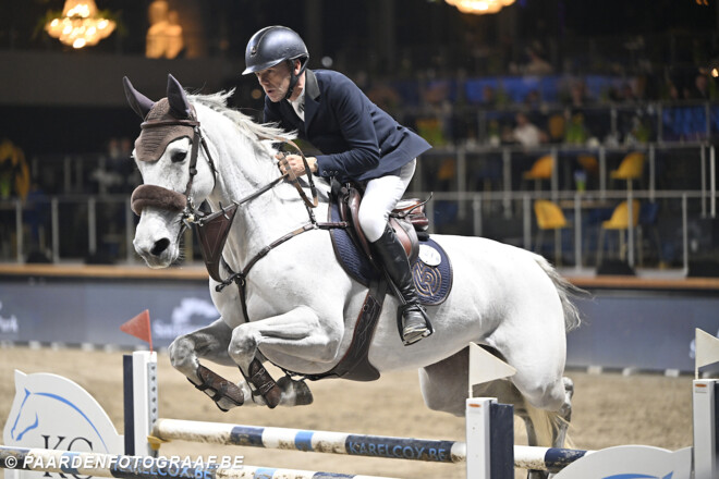 Wilm Vermeir is Belgische sterkhouder in de CSI2* GP van St. Tropez