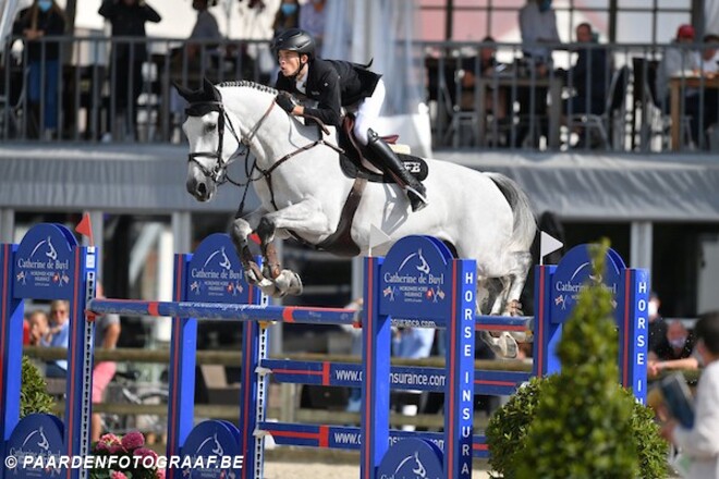 Thibeau Spits strandt net naast het podium…
