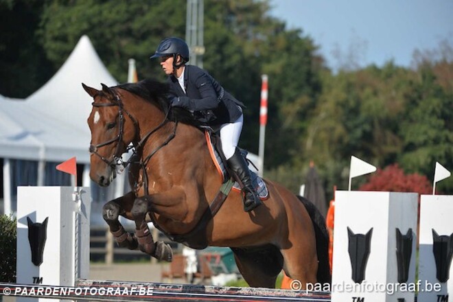 Melanie Gelin direct op het podium in Lier!