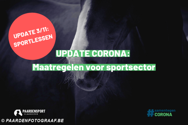 Aanpassing laatste update coronavirus