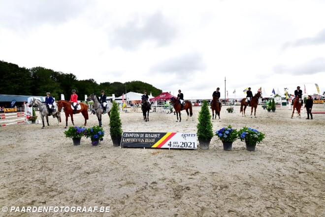 12 Belgische Kampioenen bij de 4-jarigen!