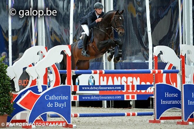Jerome Guery tweede in Z Sires warm up