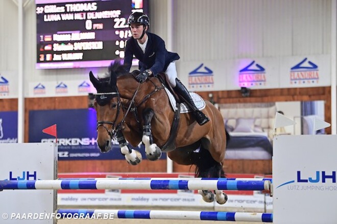 Thomas en Clarys op het podium in LR!
