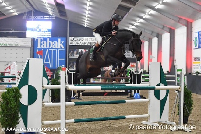 Dennis Caubergs 2de in CSI2* GP Opglabbeek!