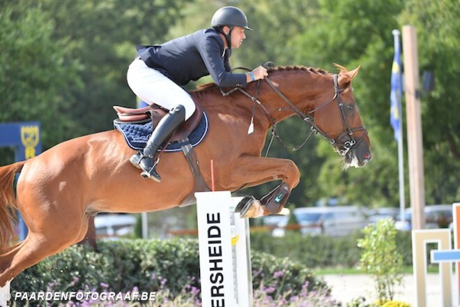 Christophe Vanderhasselt start met winst!