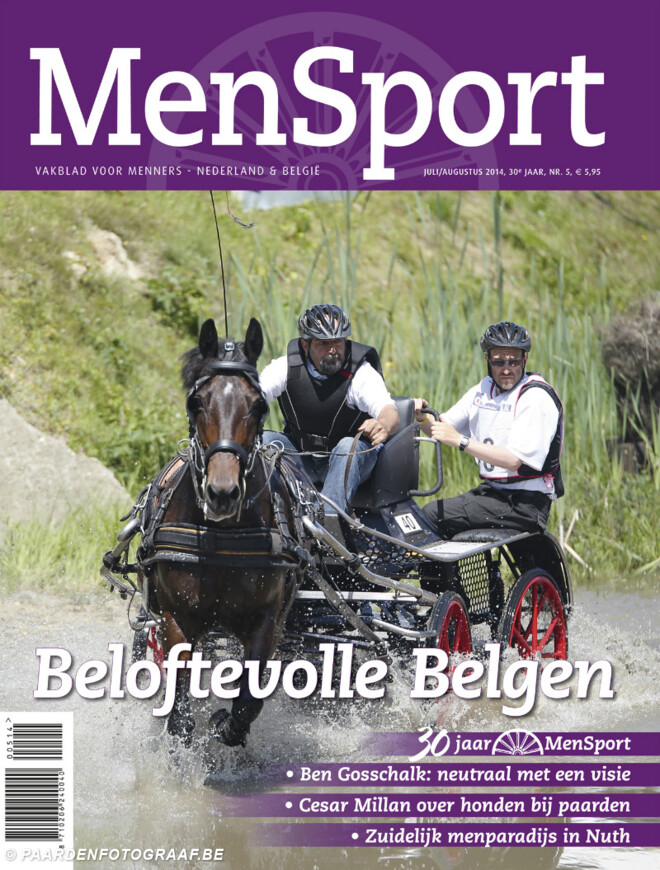 Nieuwe MenSport, Willy Verbeeck op de cover