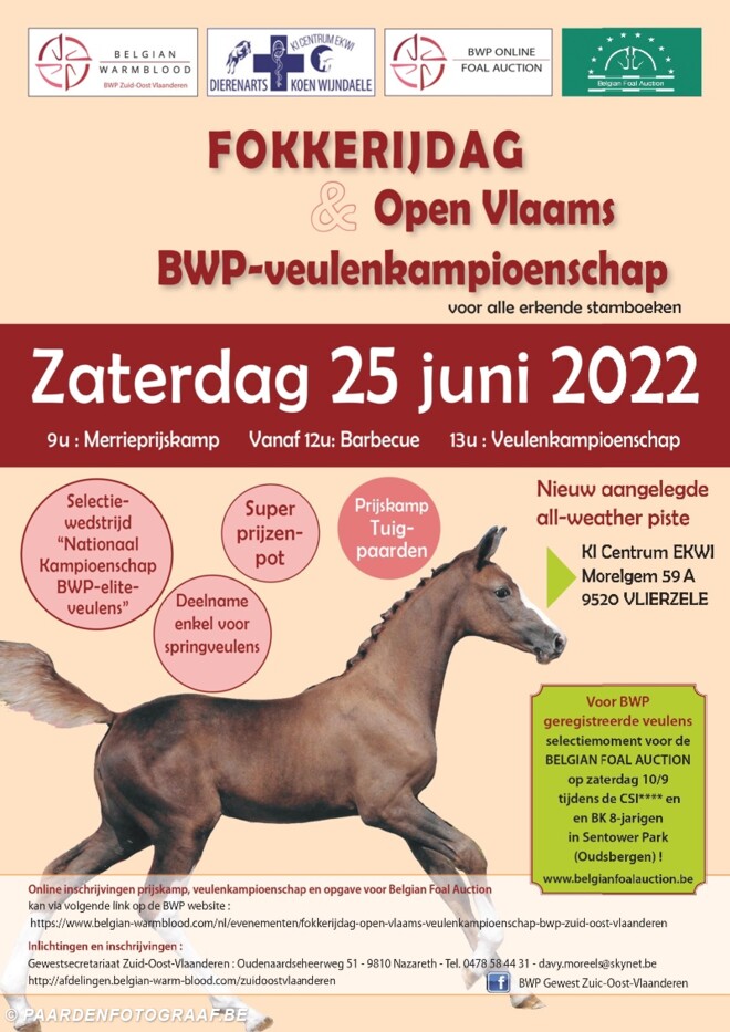 FOKKERIJDAG BWP ZUID-OOST-VLAANDEREN