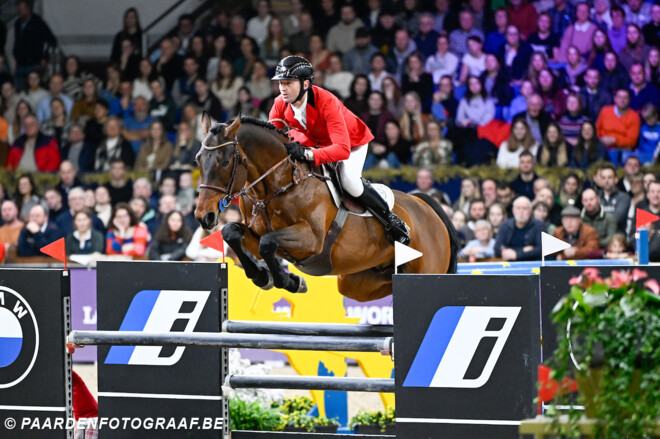 Koen Vereecke op het GP-podium in Oliva