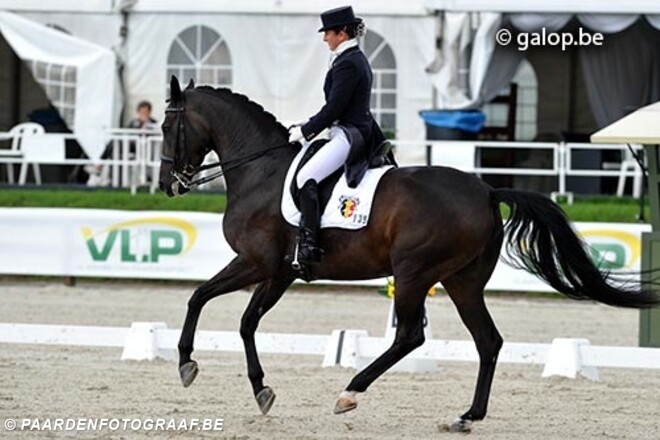 Claudia Fassaert 71,2% in GP Freestyle
