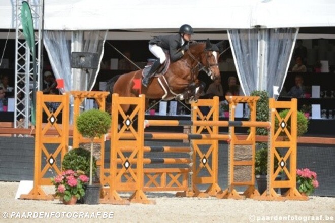 Elky vh Indihof voor Dream of India op 1.50m