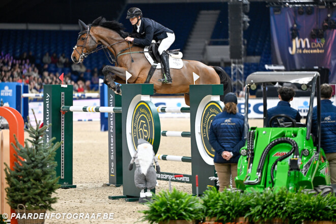 Aaron Tijskens schittert in de top 5 van de Longines Rankingproef in Opglabbeek