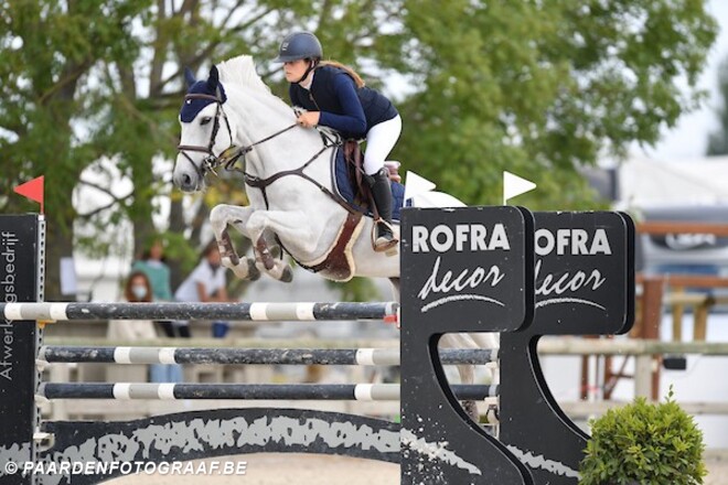 Zilver voor Charlotte Frederick in GP Pony's
