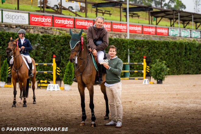 Ignace Philips de Vuyst verzekert podiumplaats in de CSI2* GP van Heras