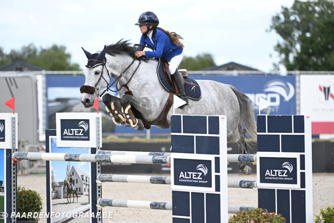 Ook Clementine Lux wint in het Sentower Park