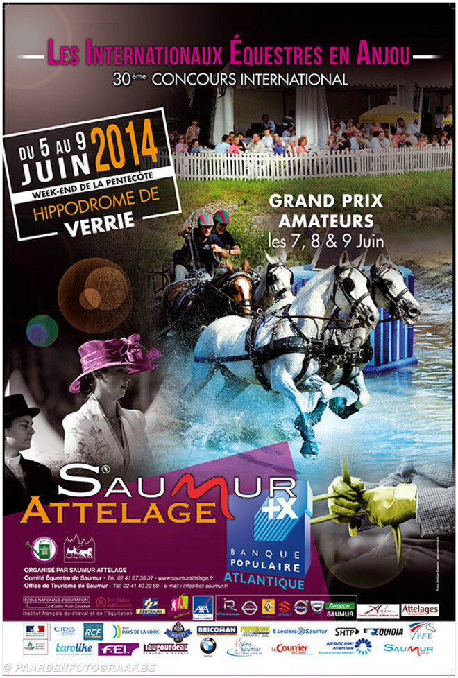 25 Belgen naar CAI Saumur