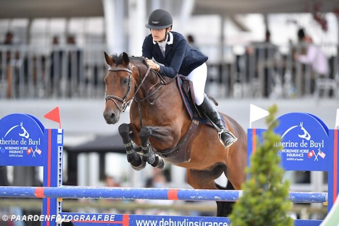 Merel Braspenning 8ste in de GP Pony’s!
