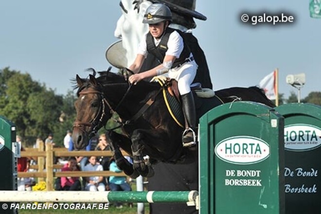 Negen nullers eerste manche BK pony's