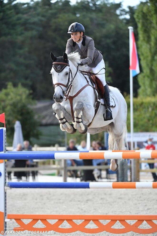 Celine Schoonbroodt strandt naast het podium