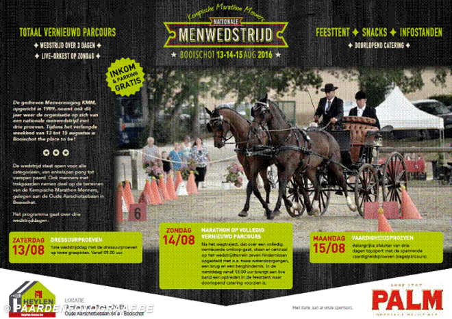 Booischot, startlijsten dressuur - 13/08