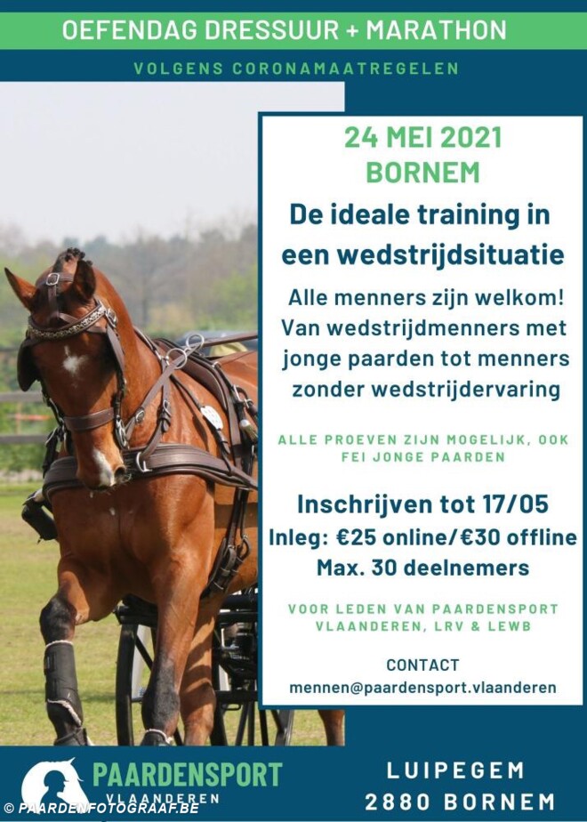 Door groot succes extra Oefendag op 24 mei!