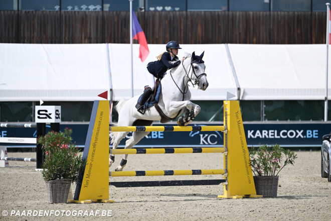 Top 5-klassering voor Charline Vanderlinden in de Junioren GP!