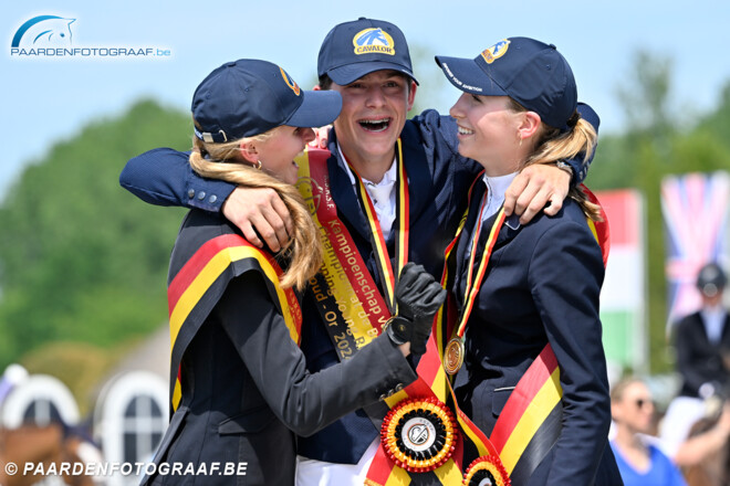 BK goud voor Young Rider Vic De Plecker