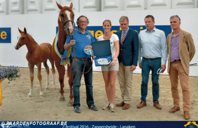 Kleindochter Sarah St Pierre wint Z-festival