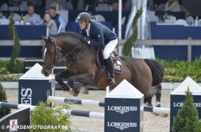 Olivier en Armstrong 3e in CSI4* GP Calgary