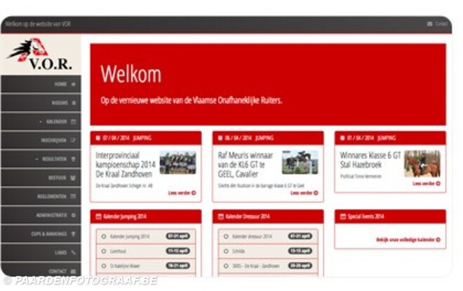 Nieuwe website voor VOR